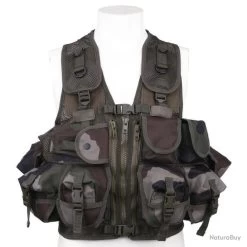 Gilet Tactique Camouflage Français