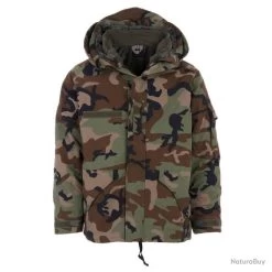 Parka Militaire Couleur Camouflage USA.