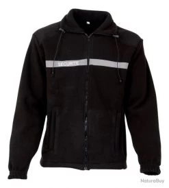Blouson Polaire Sécurité Mixte CityGuard Noir-XXXXL
