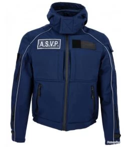 Blouson Softshell Bleu Marine IRON ASVP