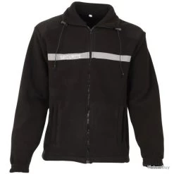 Blouson Polaire Sécurité NOIR