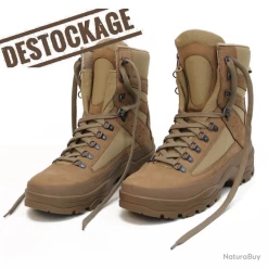 Chaussures De Combat Félin Désert, Sable, Orig. Armée Française