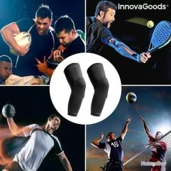 Genouillères Anticollision En Nid D'Abeille InnovaGoods® Hokkop - Taille M - La Paire