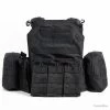Gilet Porte Plaque Noir - Arma Protec -L'équipement tactique est un véritable gagnant. 00001 Gilet porte plaque Noir Arma Protec