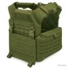 Gilet Porte-plaques Kinetic Avec Plaque Cummerbund Bulldog Tactical - Vert Olive - M (76 - 99 Cm) -