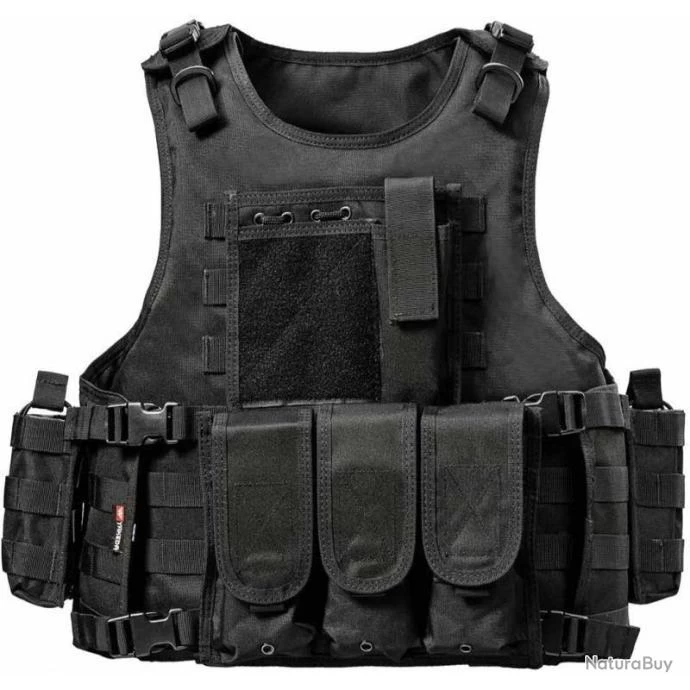 Gilet Tactique D'intervention YAKEDA 3 Gilet Tactique D'intervention YAKEDA