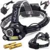 LAMPE FRONTALE TACTIQUE MILITAIRE LEDS RECHARGEABLE PUISSANTE PORTEE 400 METRES
