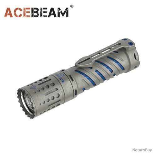 Lampe Torche Acebeam E70 TI Titane - 4000 Lumens - 220 Mètres De Portée 3 Lampe Torche Acebeam E70 TI Titane - 4000 Lumens - 220 Mètres De Portée