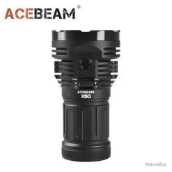 Lampe Torche Acebeam X50 2.0 - 45000 Lumens - Rechargeable - 871 Mètres De Portée