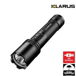 Lampe Tactique KLARUS A1 LED Recharge Par USB - 1100 Lumens