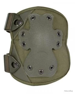 Paire De Genouillères Compactes En Nylon Vertes Vega Holster EXTREME-PRO Ajustables Par Sangles
