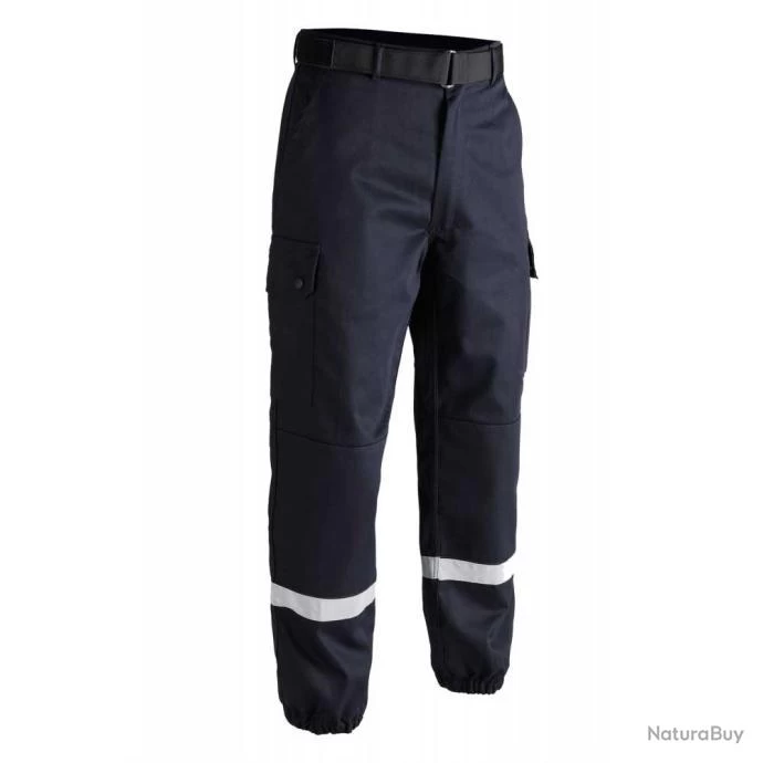 Pantalon F2 Bandes Rétro Réfléchissantes Bleu BLEU 3 Pantalon F2 Bandes Rétro Réfléchissantes Bleu BLEU