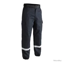 Pantalon F2 Bandes Rétro-réfléchissantes Bleu Marine