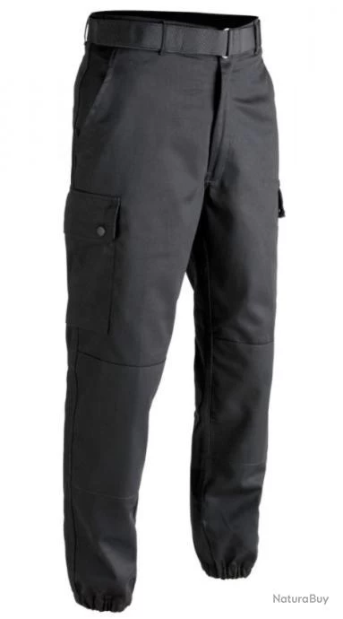 Pantalon Intervention Noir Mat 3 Pantalon Intervention Noir Mat