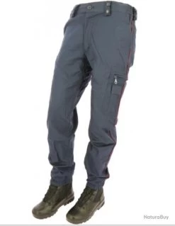 Pantalon Mat élasthanne Liseré Bordeaux