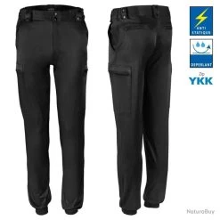 Pantalon D Intervention PLATINIUM PERFORANCE Noir