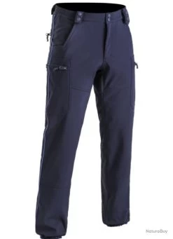 Pantalon Déperlant Softshell Doublé Polaire PM A10