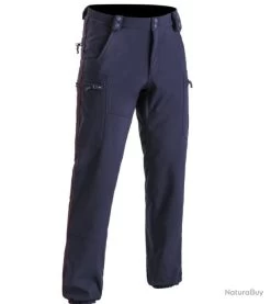 Pantalon Déperlant Doublé Softshell ASVP Liseré Bordeaux A10