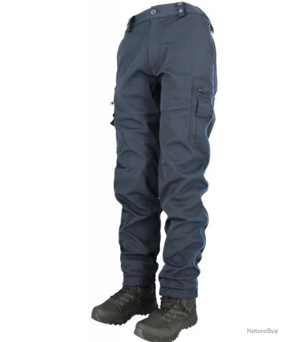Pantalon Marine Doublé Polaire Liseré Gitane PM 3 Pantalon Marine Doublé Polaire Liseré Gitane PM