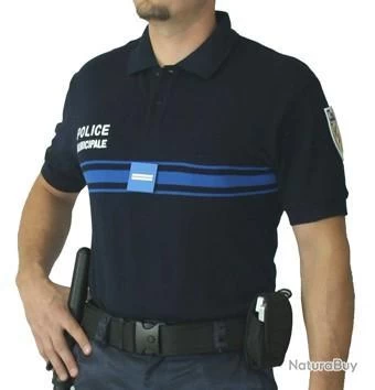 Polo PM Manche Courte Coton Bleu 3 Polo PM Manche Courte Coton Bleu