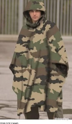 Mil-Tec Poncho Ripstop Camouflage Centre Europe