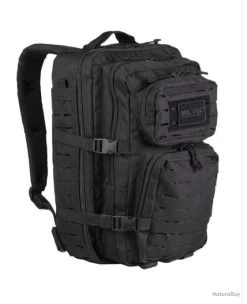 Mil-Tec Sac à Dos Militaire "Pack US" Noir