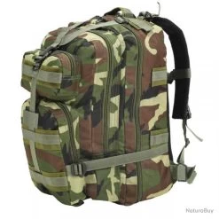 Sac à Dos Militaire D'Armée 50 L Camouflage Haute Qualité