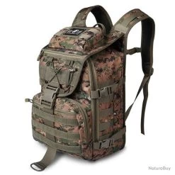 Sac à Dos Tactique Militaire 40L Jungle Bandoulière Homme Imperméable Chasse Randonnée Camping