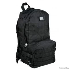 Sac à Dos 20L Noir Police Gendarmerie Sécurité Passants Molle