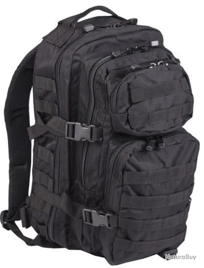 Mil-Tec Sac à Dos US Assault Noir 3 Mil-Tec Sac à Dos US Assault Noir