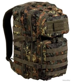Mil-Tec Sac A Dos US Style "Assault" 36 Litres Flecktarn