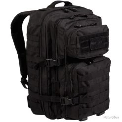 Mil-Tec Sac A Dos US Style "Assault" 36 Litres Noir