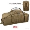 Sac à Dos Tactique - 80L TAN - Militaire Mixte & Polyvalent - Tissu Très Résistant 600D -L'équipement tactique est un véritable gagnant. 00001 Sac a dos tactique 80L TAN Militaire Mixte polyvalent Tissu tres resistant 600D