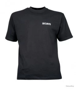 T-Shirt Sécurité Noir CityGuard -XS
