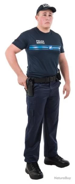 T Shirt Police Municipale Coton