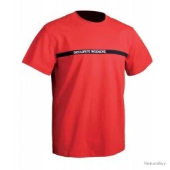 T-shirt Sécu-One Airflow Sécurité Incendie M ROUGE