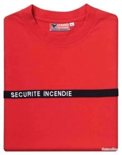 T Shirt Sécurité Incendie DMB