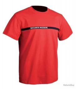 Tee Shirt Sécurité Incendie Coton
