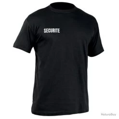 Tee Shirt Strong SECURITE Noir NOIR