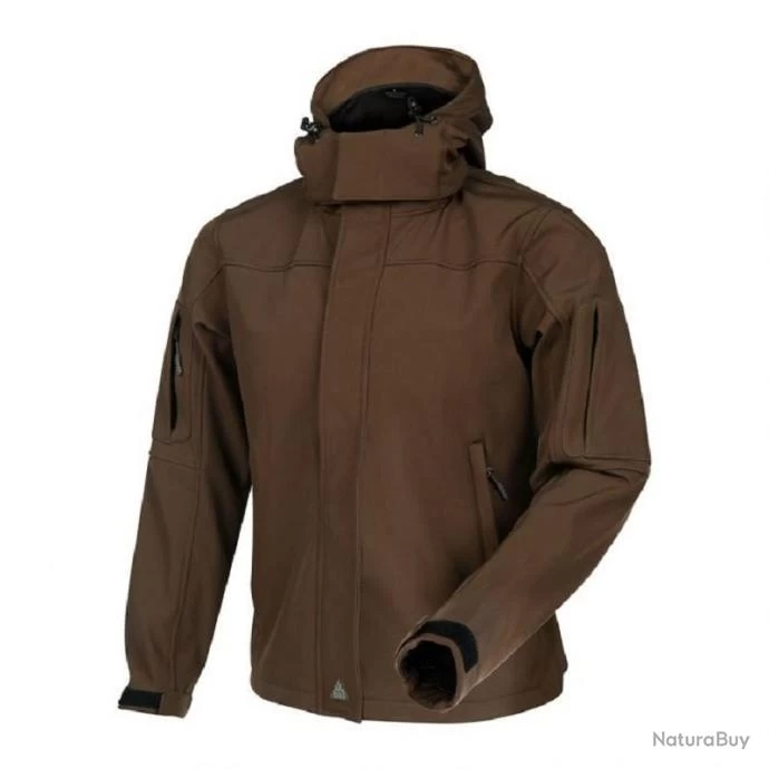 VESTE SOFTSHELL BAROUD TREX MARRON AVEC INTERIEUR POLAIRE 3 VESTE SOFTSHELL BAROUD TREX MARRON AVEC INTERIEUR POLAIRE