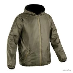 Veste De Pluie Membranée Ultra-Light Vert Olive