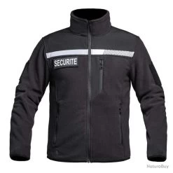 Veste Polaire HV TAPE Sécu One Sécurité Noir Noir