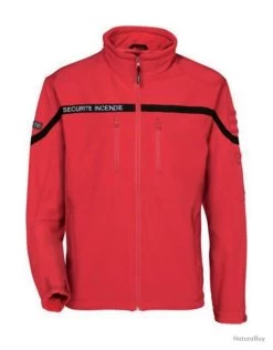 Blouson Softshell Sécurité Incendie-L