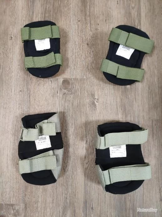 Genouillères Et Coudières BLACK HAWK, Taille Unique, Neuves. 4 Genouillères Et Coudières BLACK HAWK, Taille Unique, Neuves. – Image 2