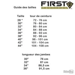Pantalon FIRST TACTICAL Tactical V2 Noir Taille 42''-32'' -L'équipement tactique est un véritable gagnant. 00002 Pantalon FIRST TACTICAL Tactical V2 Noir Taille 42 32