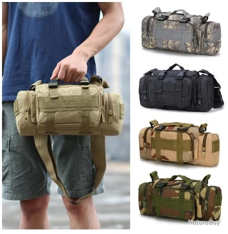 SAC MULTI USAGE ÉTANCHE ACTIVITÉ PÊCHE - CHASSE - MILITAIRE - RANDONNÉE (Couleur Camo Jungle) 4 SAC MULTI USAGE ÉTANCHE ACTIVITÉ PÊCHE - CHASSE - MILITAIRE - RANDONNÉE (Couleur Camo Jungle) – Image 2
