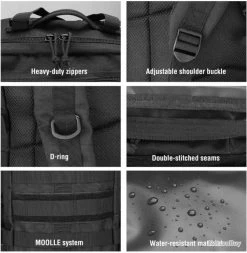 Sac à Dos Militaire Sac à Dos Tactique Sac à Dos Multifonction 35L Grand Volume Pour Trekking Rando -L'équipement tactique est un véritable gagnant. 00002 Sac a Dos Militaire Sac a Dos Tactique Sac a Dos Multifonction 35L Grand Volume pour Trekking Rando
