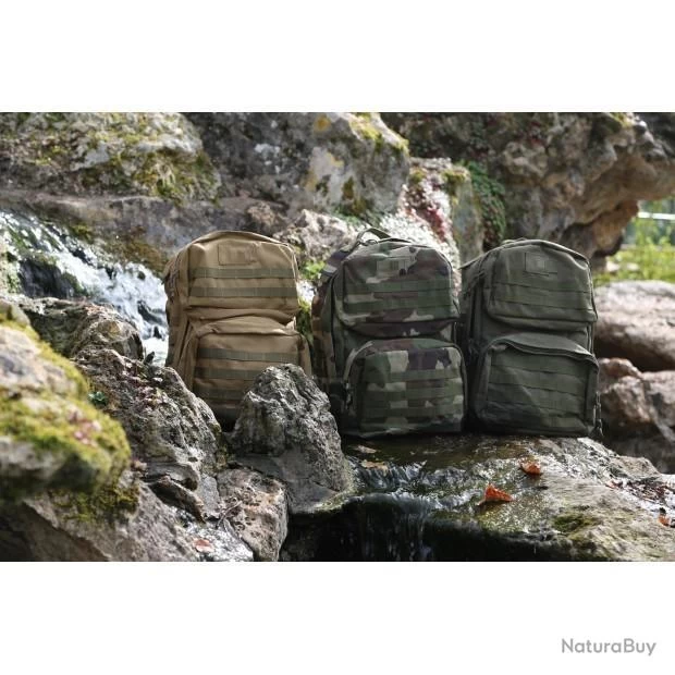 Sac à Dos Elite 40L Cam C/e Armée Française Bariolé 4 Sac à Dos Elite 40L Cam C/e Armée Française Bariolé – Image 2