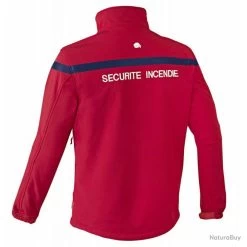 Softshell Sécu-One Sécurité Incendie XS ROUGE -L'équipement tactique est un véritable gagnant. 00002 Softshell Secu One securite incendie XS ROUGE