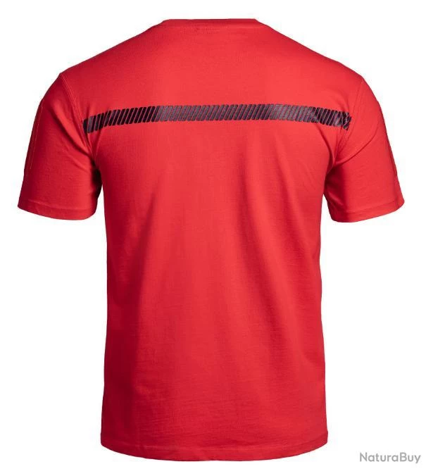 T Shirt Sécu One Sécurité Incendie Rouge 4 T Shirt Sécu One Sécurité Incendie Rouge – Image 2
